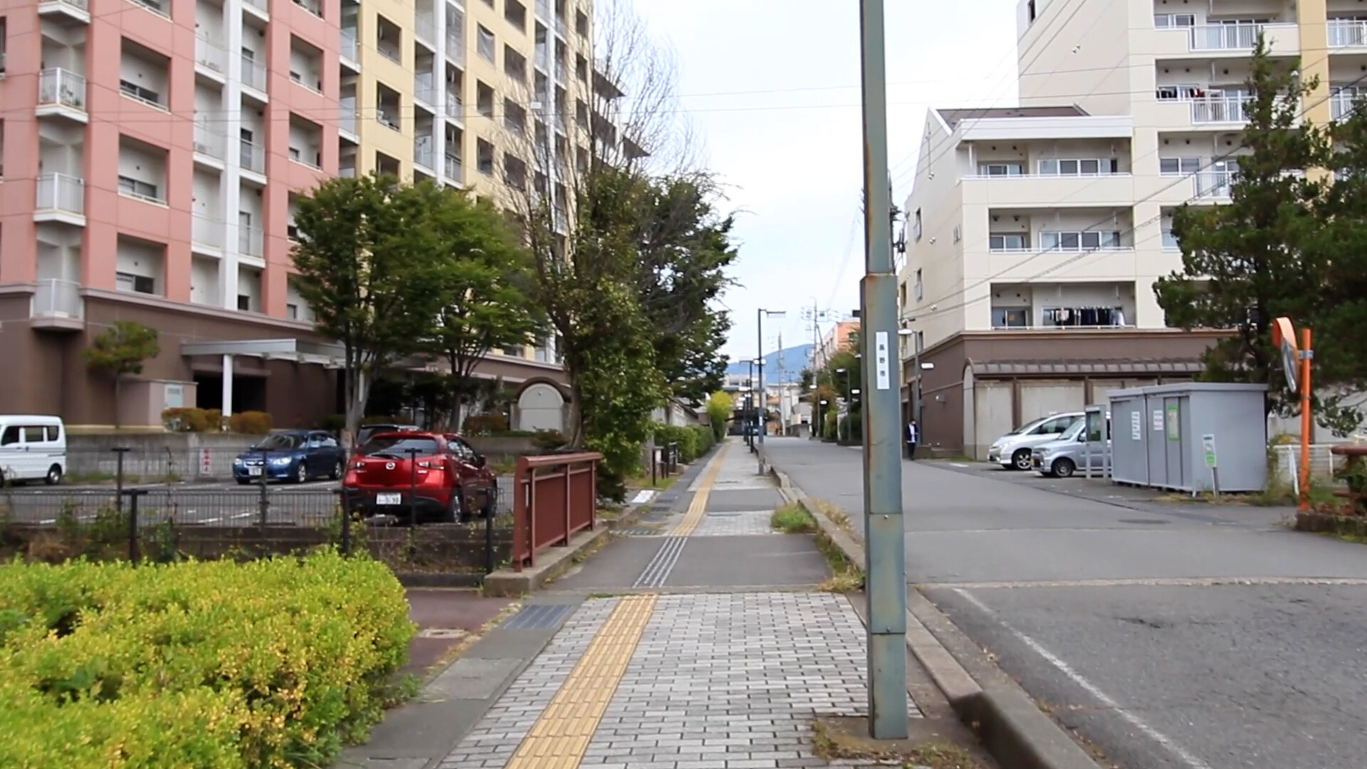 路地裏の景色